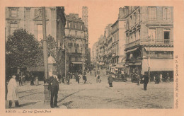 Rouen * La Rue Grand Pont * Commerces Magasins * Tram Tramway - Rouen