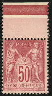 50c Sage (n°98) Grand Bord De Feuille Neuf **. Cote 412€++. Superbe. - 1876-1898 Sage (Type II)
