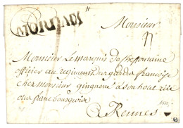 FINISTERE : 1746 MORLAIX (Lenain 8) Sur Lettre Avec Texte Daté "ST PAUL". Indice 19. TTB. - 1701-1800: Voorlopers XVIII