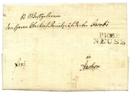 1809  P.103.P NEUSS Sur Lettre Avec Texte. Superbe. - 1792-1815: Conquered Departments