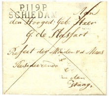 1811 P.119.P SCHIEDAM Avec Texte Pour DEN HAAG. RARE. Superbe. - 1792-1815: Veroverde Departementen