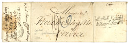 SMYRNE : 1813 Cachet D' Achemineur HENRI CHAPELLE Sur Lettre Purifiée (rastel) Avec Texte De SMYRNE Pour VERVIERS (BELGI - 1801-1848: Precursors XIX