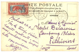 "BERBUATI Via NOLA" : 1911 10c Obl. NOLA CONGO FRANCAIS Sur Carte (OKYO) Datée "BERBUATI 29.9.11". Rare. TB. - Otros & Sin Clasificación