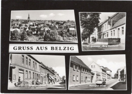 CPA ALLEMAGNE GRUSS AUS BELZIG - Souvenirs De BELZIG Multi-vues - Timbre Non Oblitéré - Belzig