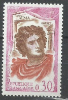 France  N° 1302   Talma  " Oreste"  Brun Et Rose       Neuf ( * )    B/TB    Voir Scans  Soldé  ! ! ! - Neufs