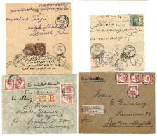 GERMAN EAST AFRICA - Superb Lot Of 9 Covers. See Web. Vvf. - Deutsch-Ostafrika