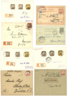 CAMEROONS GERMAN P.O. - Lot Of 15 Covers (8 Registered). See Web. Vvf. - Cameroun