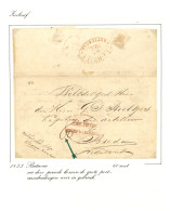 NETHERLANDS INDIES - ZEEBRIEF : Collection Of 7 Covers (1833/1849) On Exhibitions Pages. Vvf. - India Holandeses