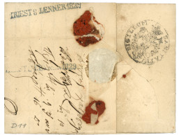 ROMANIA - Disinfected Mail : 1829 HERMANSTADT On Entire Letter From BUKAREST To TRIESTE. Verso, DISINFECTED Cachet SIGIL - Altri & Non Classificati