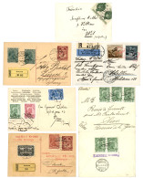 AUSTRIA / LIECHTENSTEIN : 1912/32 Lot Of 12 Covers. Vvf. - Otros & Sin Clasificación