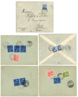 LEVANT : Lot 9 Covers From FRENCH, AUSTRIAN And BRITISH Post Offices. Vvf. - Otros & Sin Clasificación