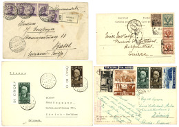 ITALIAN COLONIES - ETHIOPIA - ASMARA - ERITREA : Lot Of 4 Covers. Vvf. - Other & Unclassified