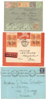 MONACO : Lot Of 9 Covers. Vvf. - Other & Unclassified