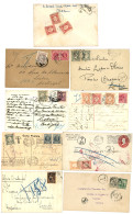 PORTUGAL : 1906/27 Lot 9 Covers From OVERSEAS With PORTUGUESE POSTAGES DUES. Vf. - Otros & Sin Clasificación