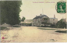 LONGEAU (52) Une Rue De L. Bureau De Poste Ed. A. François, Envoi 1912 - Le Vallinot Longeau Percey