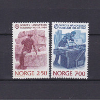 NORWAY 1986, Mi# 944-945, Craftsmen, MNH - Usines & Industries
