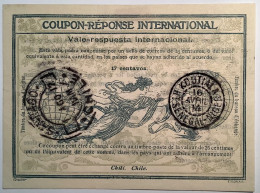 Chile1914 Coupon-réponse International 17 Centavos KOUTIALA Ht SENEGAL-NIGER !! Cds(IRC IAS Vale-respuesta Internacional - Chile