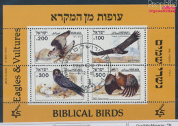 Israel Block27 (kompl.Ausg.) Gestempelt 1985 Vögel Der Bibel (10253029 - Usados (sin Tab)