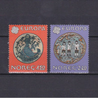 NORWAY 1981, Mi# 836-837, Europa CEPT, Art, MNH - Porcellana