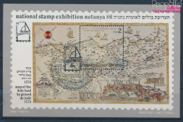 Israel Block32 (kompl.Ausg.) Gestempelt 1986 Briefmarkenausstellung (10253024 - Gebraucht (ohne Tabs)