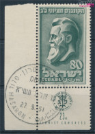 Israel 62 Mit Tab (kompl.Ausg.) Gestempelt 1951 Zionistenkongreß (10251992 - Used Stamps (with Tabs)