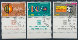 Israel 301-303 Mit Tab (kompl.Ausg.) Gestempelt 1964 16 Jahre Unabhängigkeit (10251872 - Oblitérés (avec Tabs)