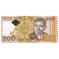 Billet, Kirghizstan, 200 Som, KM:22, TTB - Kyrgyzstan