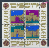 Israel Block8 (kompl.Ausg.) Gestempelt 1971 Stadttore Von Jerusalem (10252277 - Gebruikt (zonder Tabs)