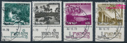 Israel 598x-601x Mit Tab (kompl.Ausg.) Gestempelt 1973 Landschaften (10252216 - Usados (con Tab)