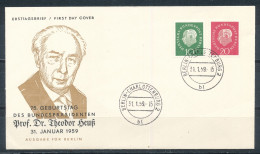 Bund 303 - 304 FDC Mi. 15,- - 1948-1960