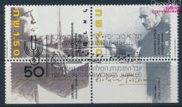 Israel 1048-1049 Mit Tab (kompl.Ausg.) Paar Gestempelt 1986 Philharmonisches Orchester (10252058 - Used Stamps (with Tabs)