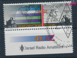 Israel 1063 Mit Tab (kompl.Ausg.) Gestempelt 1987 Radioamateure (10252052 - Usati (con Tab)