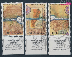 Israel 1074-1076 Mit Tab (kompl.Ausg.) Gestempelt 1987 Erforschung Des Heiligen Landes (10252046 - Used Stamps (with Tabs)