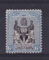 British Central Africa: 1896   Arms    SG35    6d    MH  - Nyassaland (1907-1953)