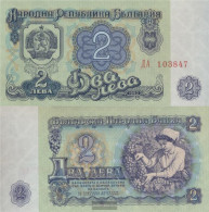 Bulgaria Pick-number: 89a Uncirculated 1962 2 Lev - Bulgarie