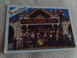 BELLE CARTE....EURO DISNEY ..MAIN STREET STATION ..FLAMME CHESSY MARNE LA VALLEE 1993 - Disneyland