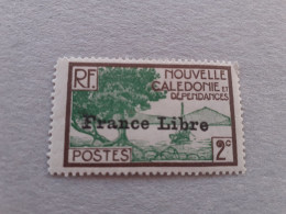 TIMBRE   NOUVELLE  CALEDONIE  FRANCE  LIBRE   N  196     COTE  21,00  EUROS   NEUF    SANS  CHARNIERE - Ungebraucht