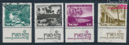 Israel 598x-601x Mit Tab (kompl.Ausg.) Gestempelt 1973 Landschaften (10252217 - Usados (con Tab)