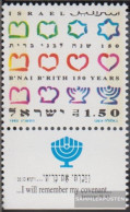 Israel 1278 With Tab (complete Issue) Unmounted Mint / Never Hinged 1993 Bnai Brith - Unused Stamps (with Tabs)