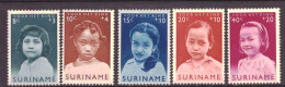 Suriname - Surinam 398 T/m 402 MNH ** Child Welfare (1963) - Suriname ... - 1975