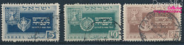 Israel 19-21 (kompl.Ausg.) Gestempelt 1949 Jüdische Festtage (10252029 - Usati (senza Tab)