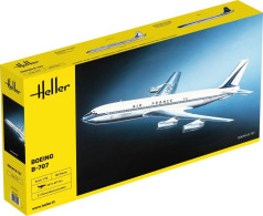 Heller - BOEING B-707 AIR FRANCE Maquette Kit Plastique Réf. 80452 NBO Neuf 1/72 - Aerei