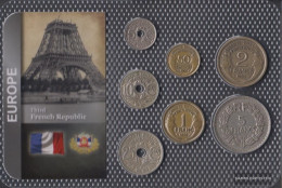 France Very Fine Kursmünzen Very Fine From 1919 5 Centimes Until 5 Francs - Andere & Zonder Classificatie