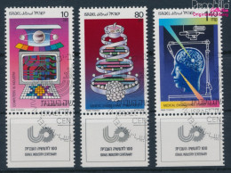 Israel 1080-1082 Mit Tab (kompl.Ausg.) Gestempelt 1988 Industrie Und Technik (10252044 - Used Stamps (with Tabs)