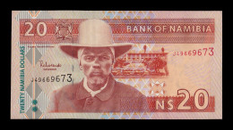 Namibia 20 Dollars 2002 Pick 6b Sc Unc - Namibia