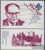 Israel 1271 With Tab (complete Issue) Unmounted Mint / Never Hinged 1993 Scientists - Unused Stamps (with Tabs)