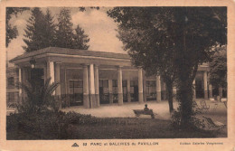 PHOTOGRAPHIE - Parc Et Galeries Du Pavillon - Carte Postale Ancienne - Fotografie