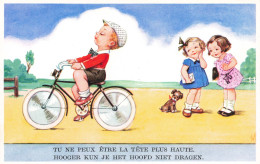 ILLUSTRATEUR NON SIGNE - Tu Ne Peux Pas être La Tête La Plus Haute - Carte Postale Ancienne - 1900-1949