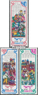 Israel 662x-664x (kompl.Ausg.) Postfrisch 1976 Purim-Fest - Unused Stamps (without Tabs)