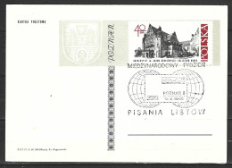 POLOGNE. Carte Pré-timbrée De 1969. Armoiries De Poznan. - Autres & Non Classés